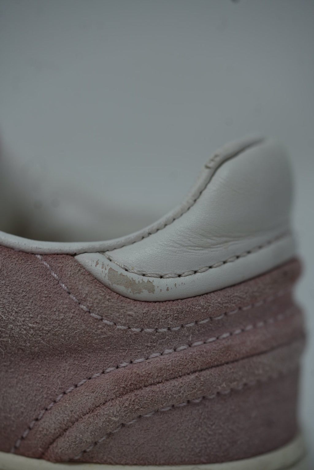 Valentino Pink/White Leather Suede Sneakers Size 35