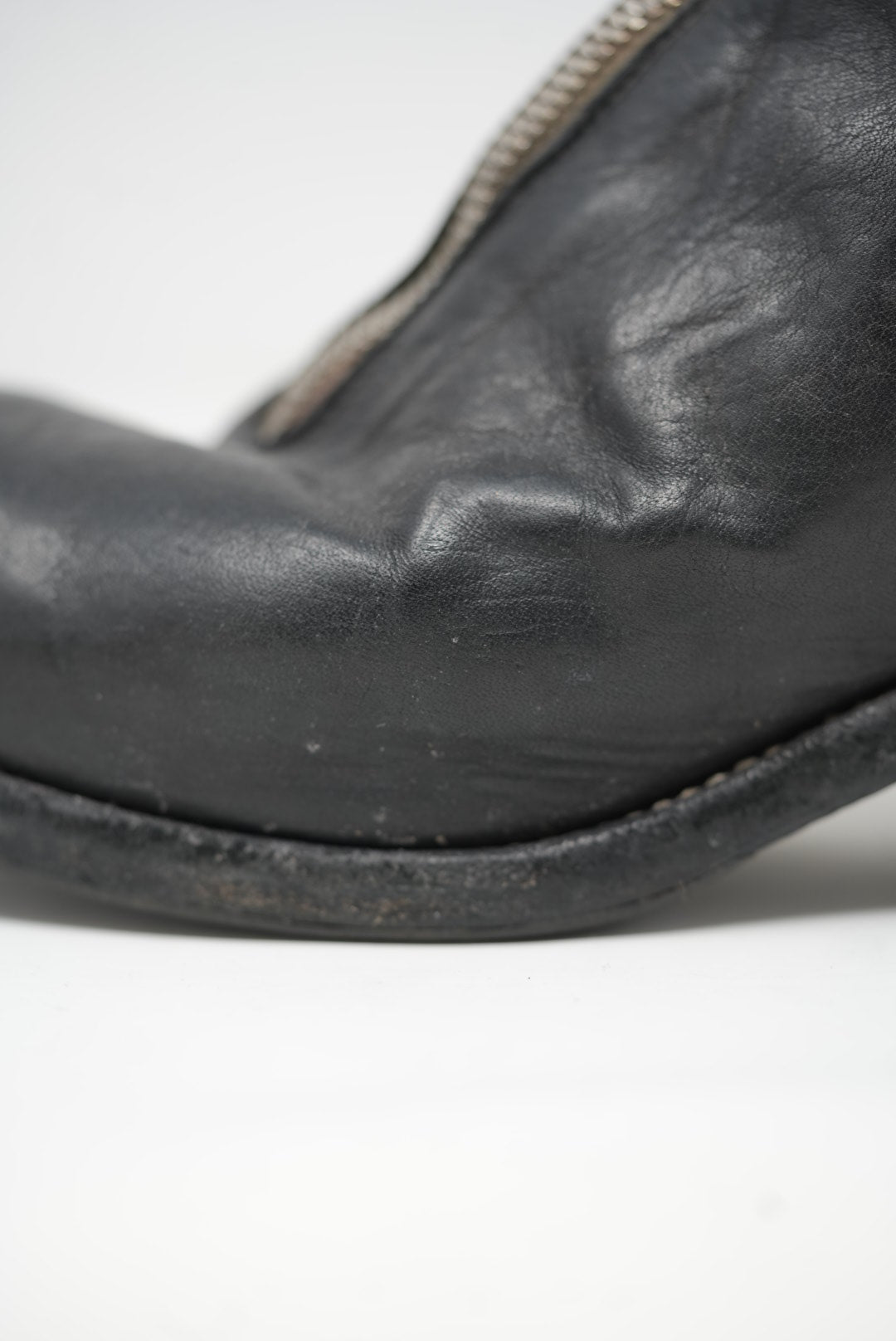 Guidi Black Leather PL1 Ankle Boots Size 36