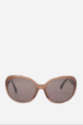 Pre-Owned Chanel Brown Acrylic Sunglasses