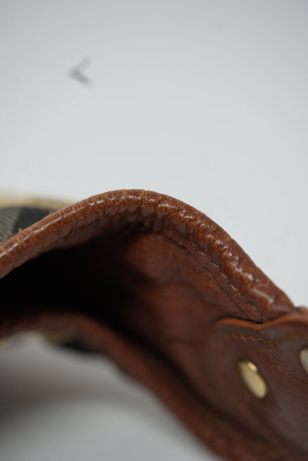 Burberry Brown Nova Check Hobo Bag