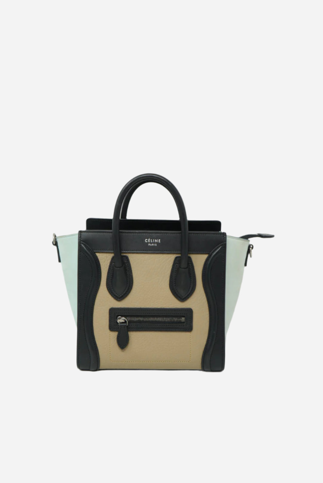 Celine 2017 Nano Calfskin Luggage Handle Bag