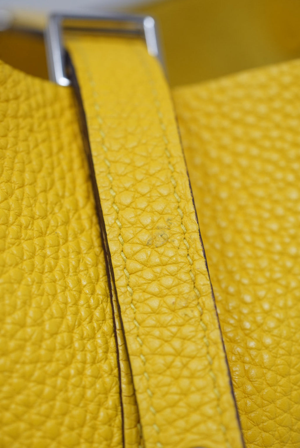 Hermes 2019 Picotin Lock 18 Handbag Yellow