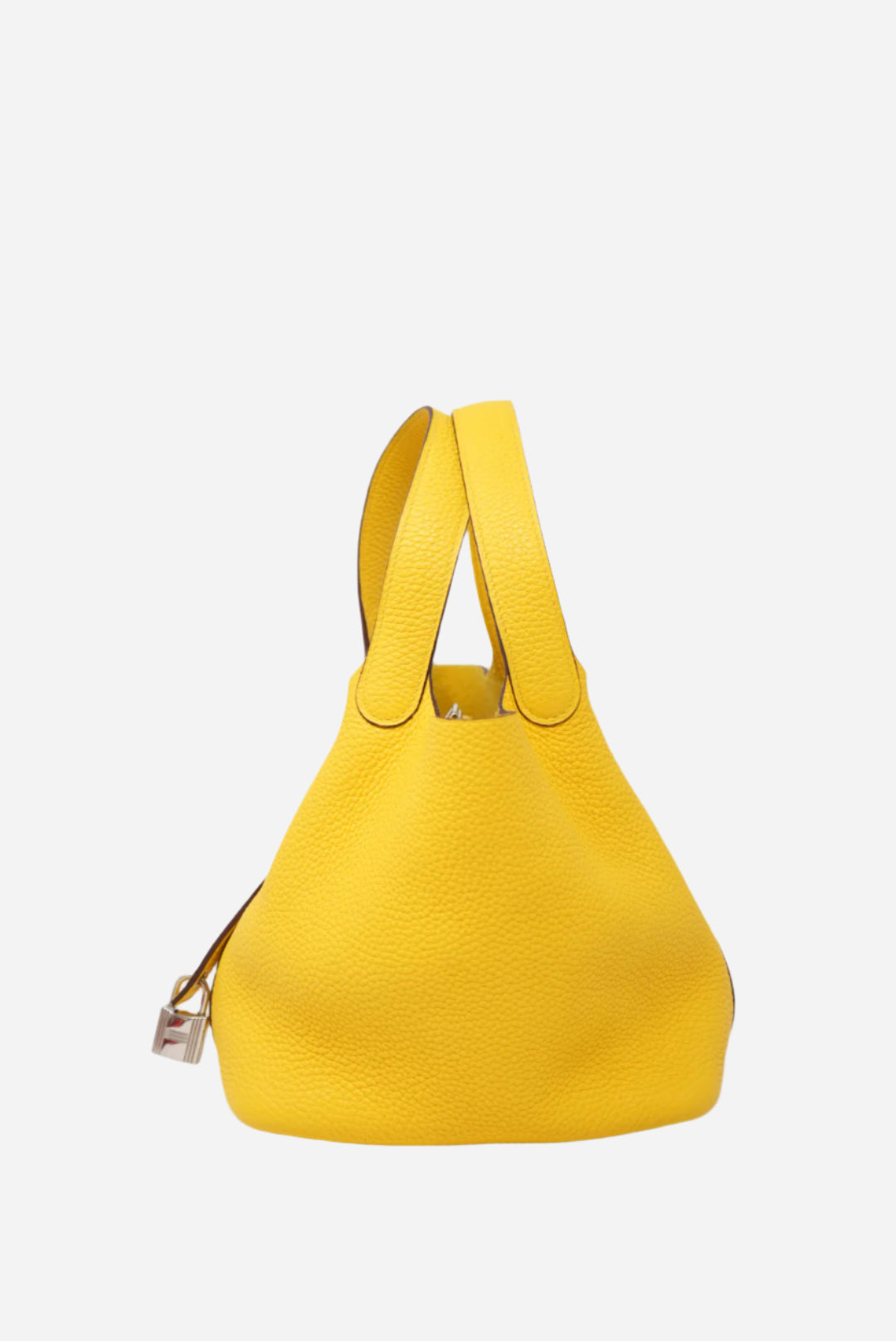 Hermes 2019 Picotin Lock 18 Handbag Yellow
