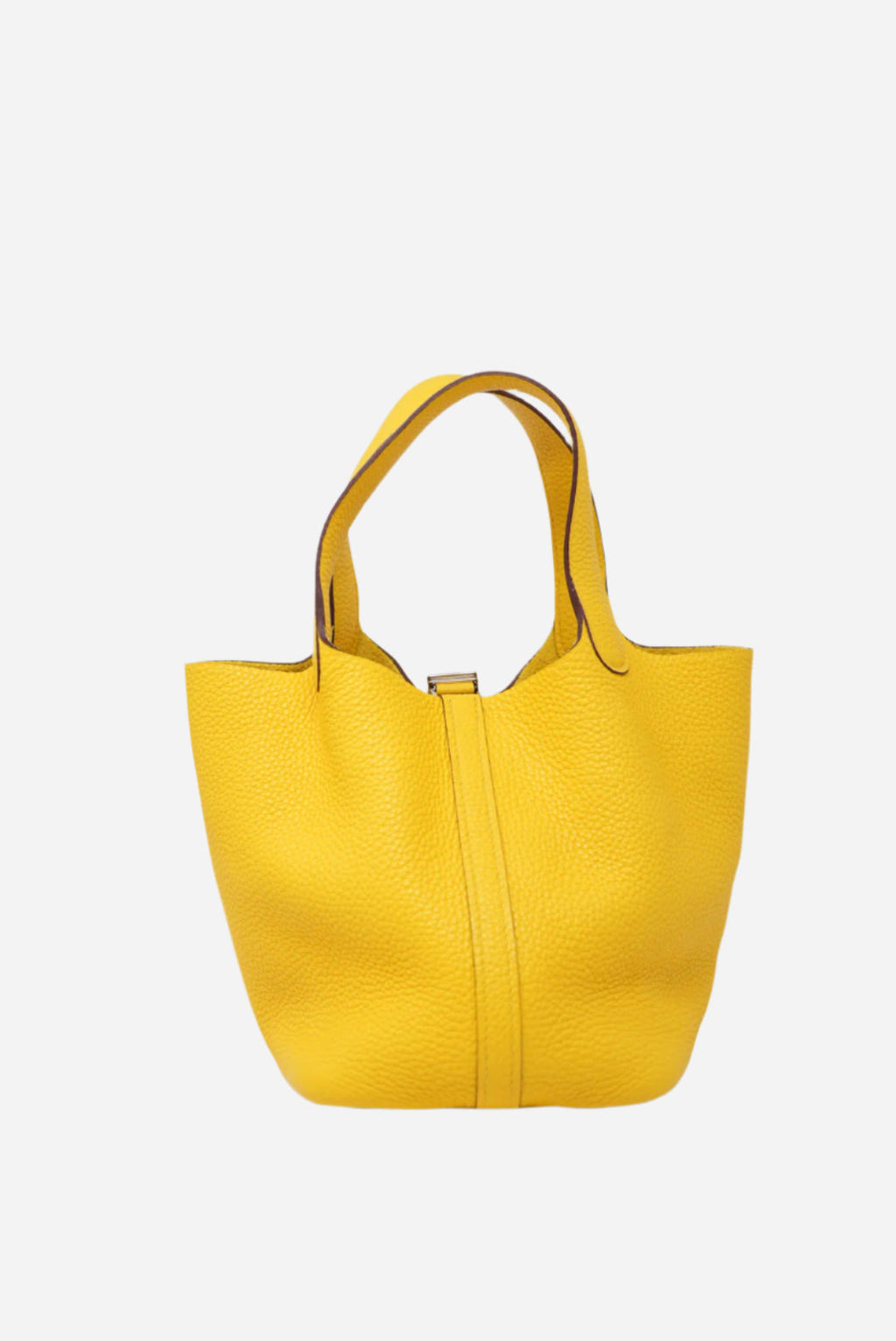 Hermes 2019 Picotin Lock 18 Handbag Yellow