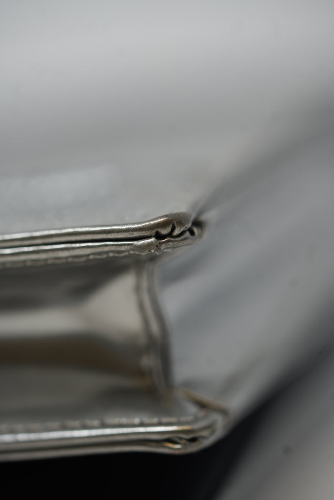 Dior 2017 Metallic Diorama Wallet on Chain