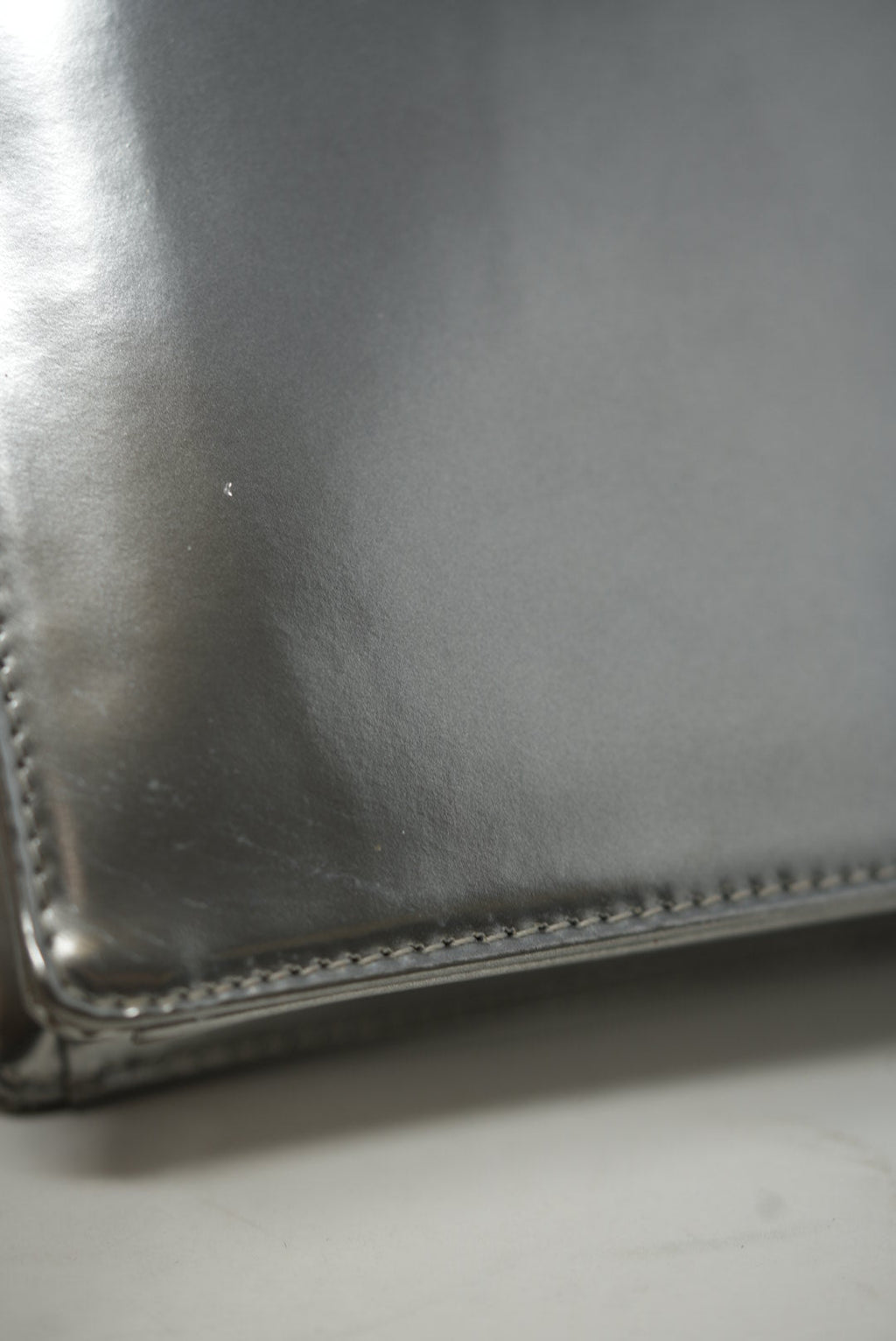 Dior 2017 Metallic Diorama Wallet on Chain