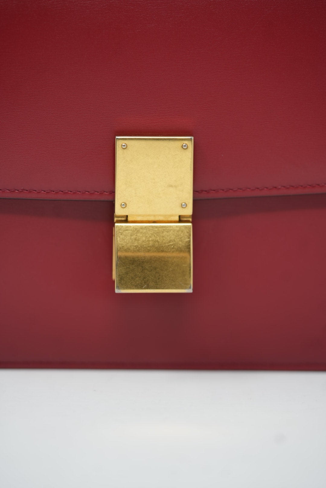 Celine 2016 Medium Calfskin Classic Box Crossbody