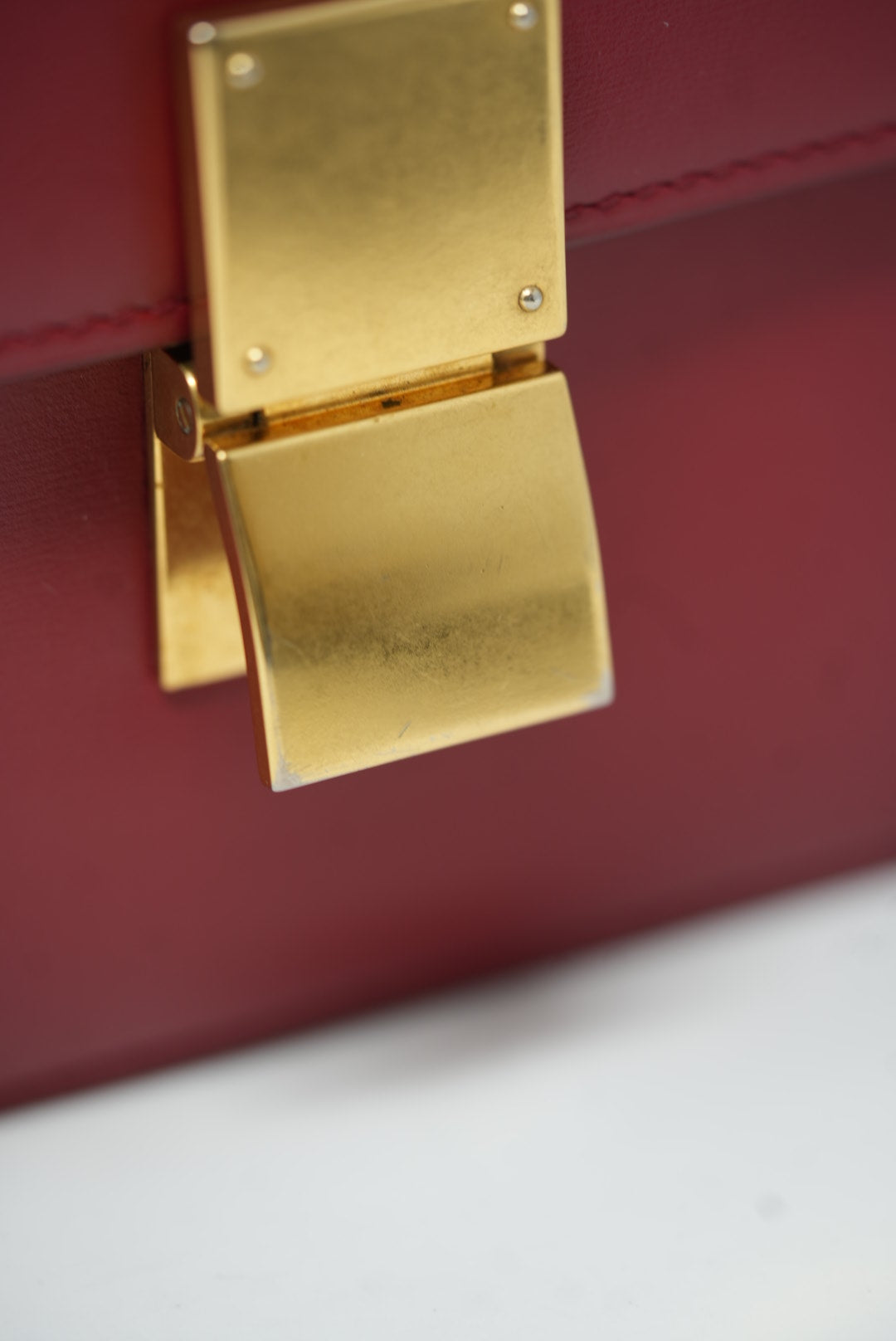 Celine 2016 Medium Calfskin Classic Box Crossbody