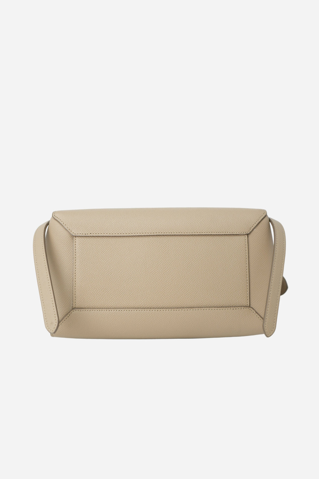 Celine 2019 Light Taupe Grained Calfskin Micro Belt Bag