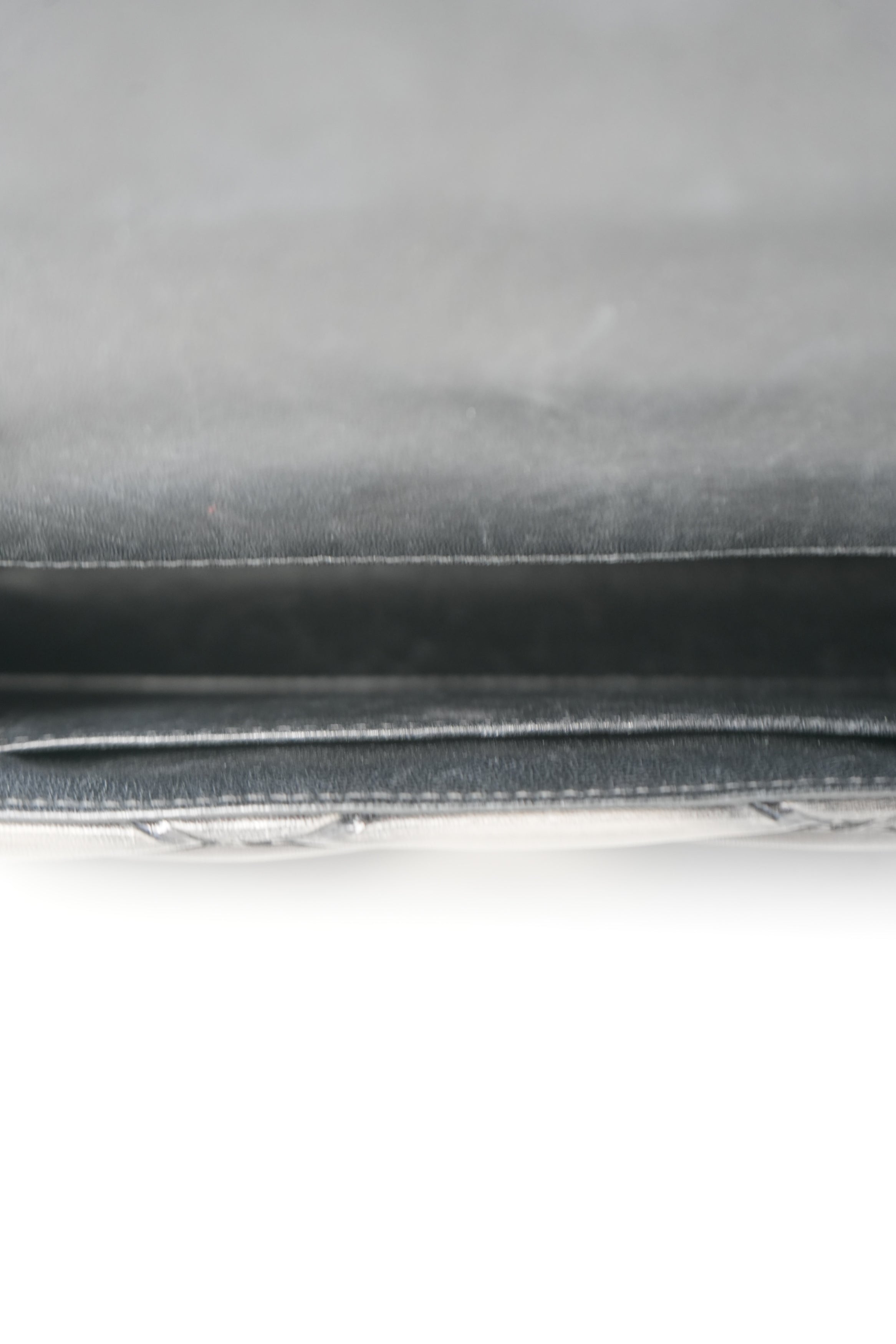 Louis Vuitton 2015 Grey Lambskin Malletage Shoulder Bag