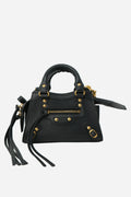 Balenciaga Black Calfskin Leather Mini Neo Classic City Crossbody Bag