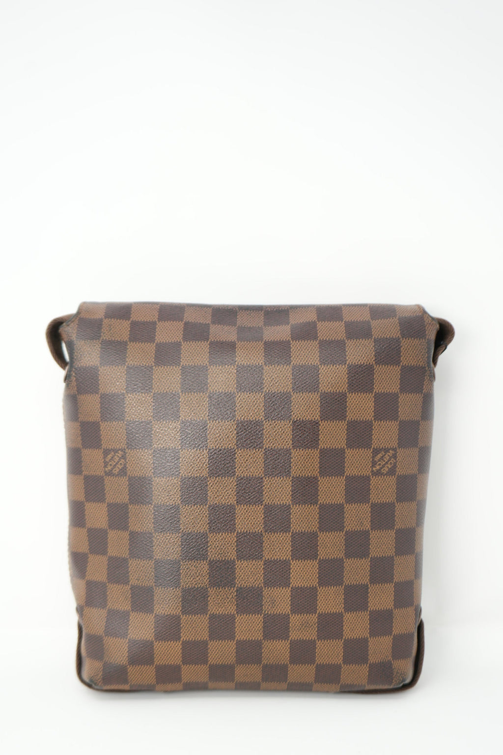 Louis Vuitton 2009 Brown Damier Ebene Brooklyn Crossbody Bag