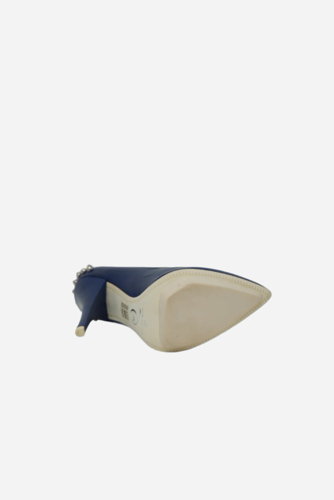 Alexander McQueen Blue Leather Heels Size 37
