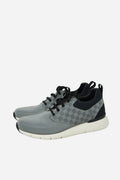 Louis  Vuitton Men Grey Damier Fastlane Sneakers Size 8