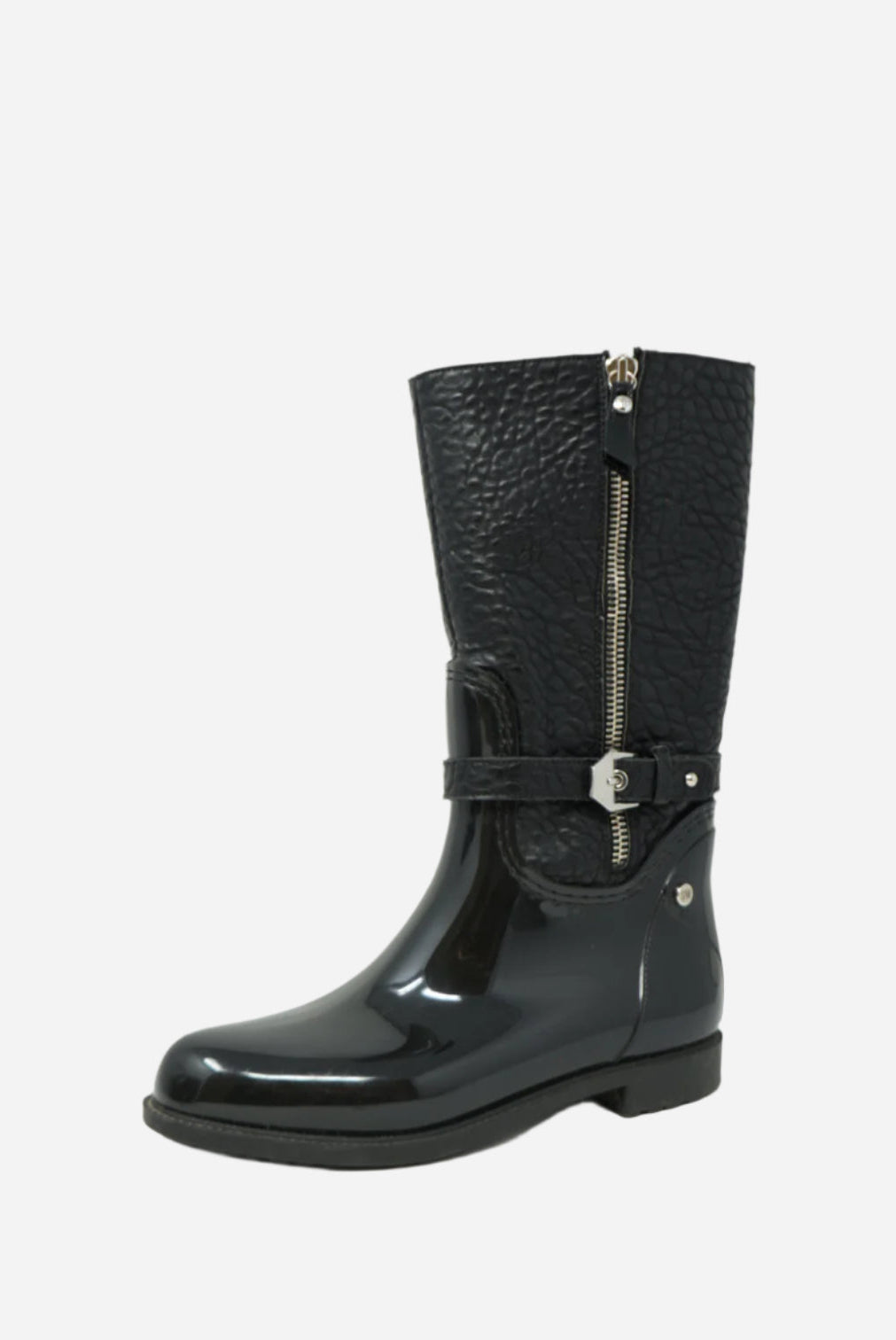 Stuart Weitzman Nero Grainy Napp Boots Size 39