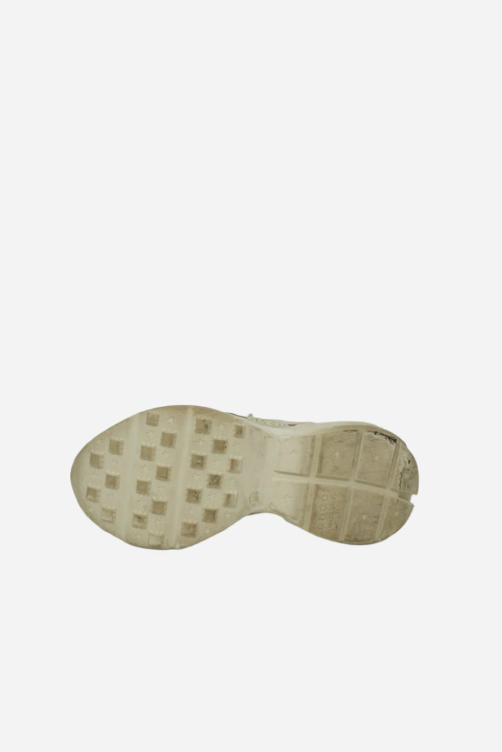 Gucci Calfskin Logo Sneakers Size 38