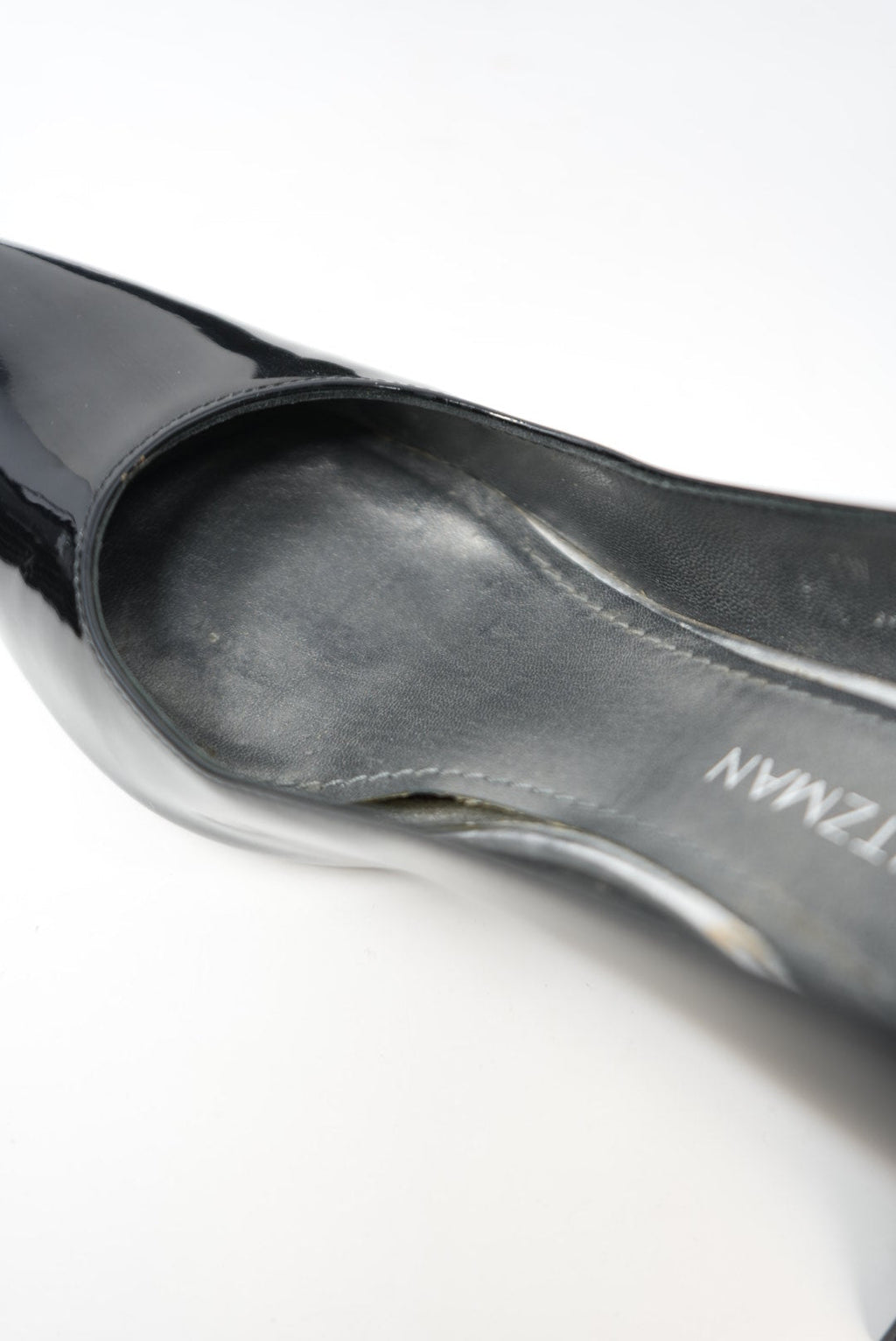 Stuart Weitzman Black Patent Heels