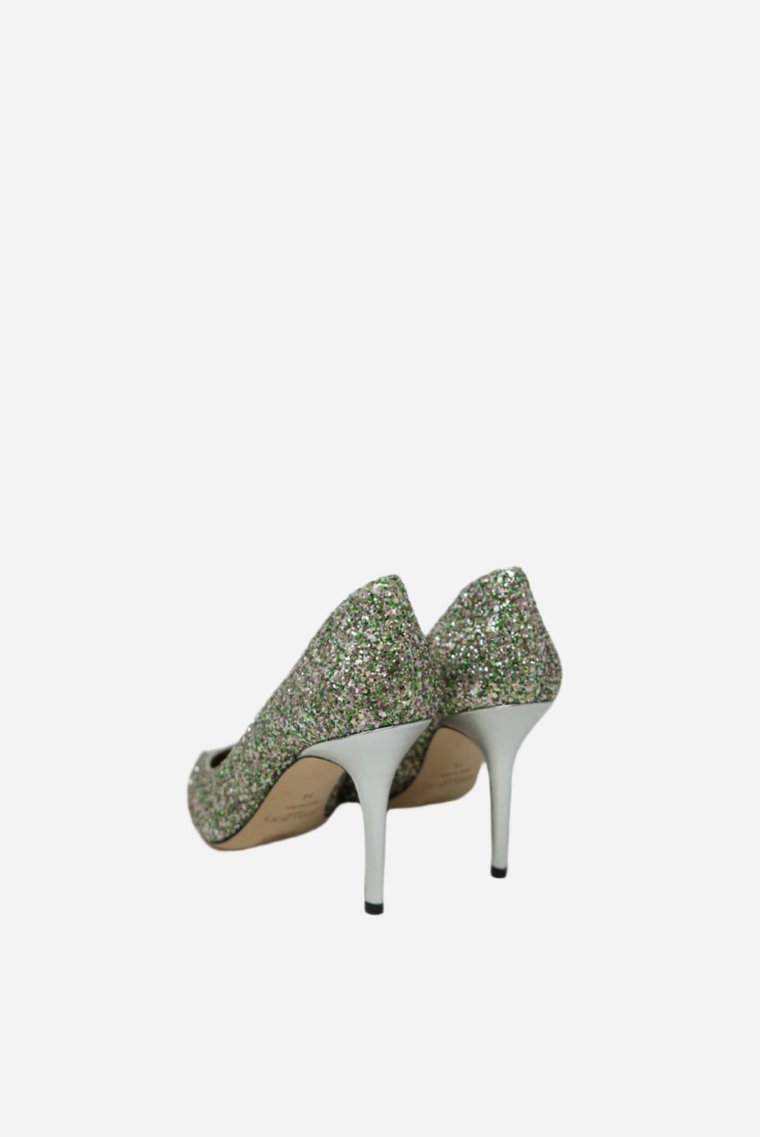 Jimmy Choo Glitter Pumps Peppermint Size 39