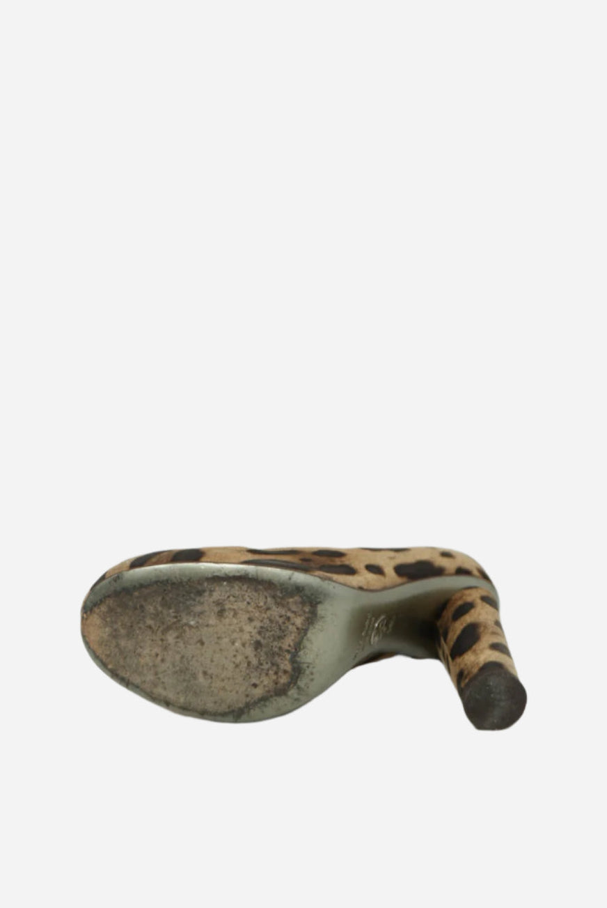 Dolce & Gabbana Leopard Heels Size 39.5