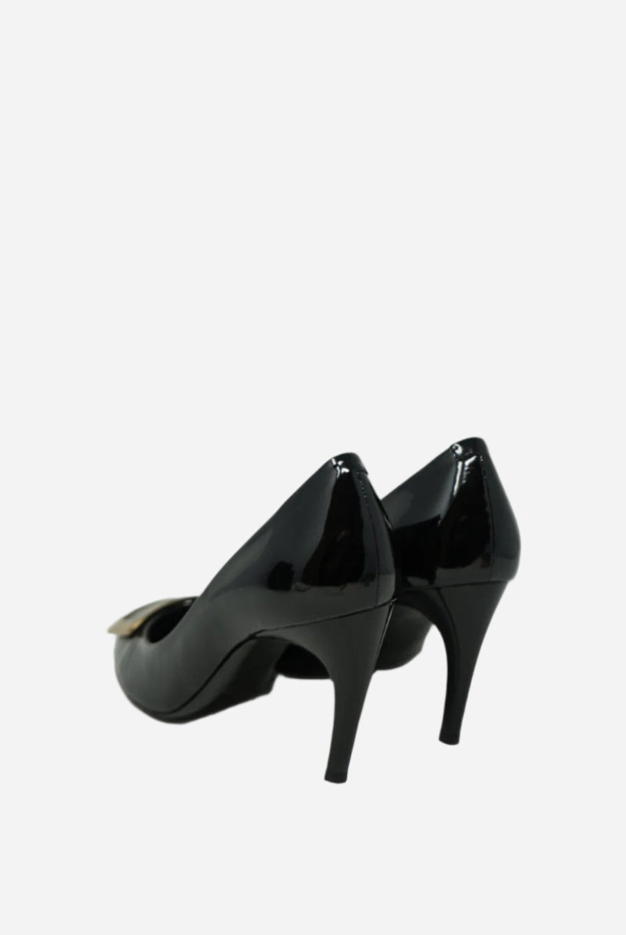 Roger Vivier Black Patent Leather Pumps Size 39
