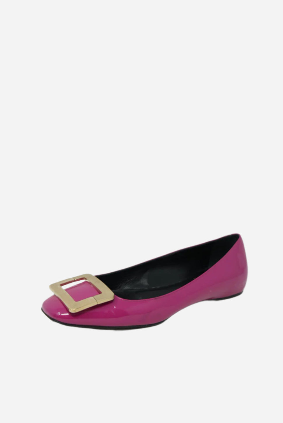 Roger Vivier Red Patent Flats Size 37