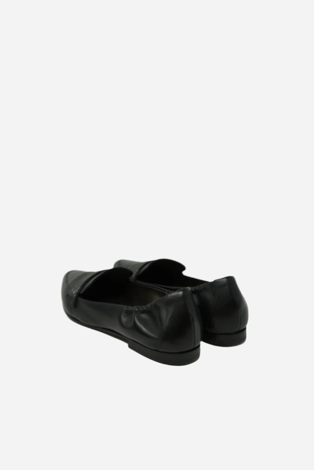 Brunello Cucinelli Black Leather Loafer Size 37