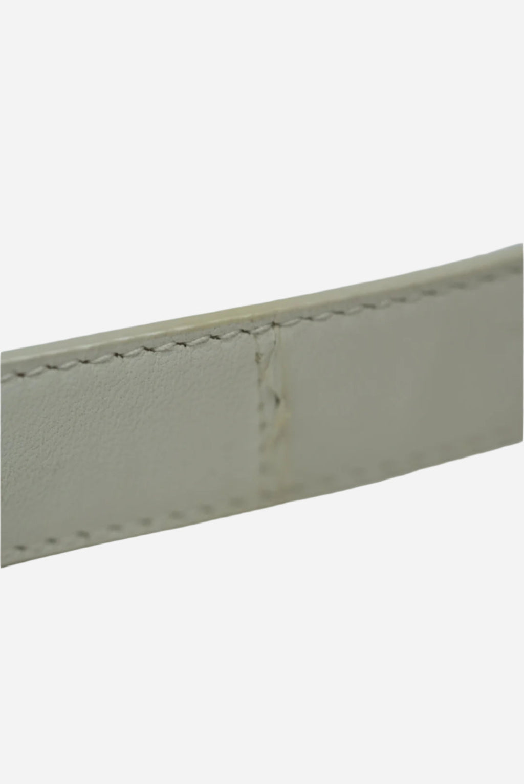 Bottega Veneta White Small Cassette Crossbody