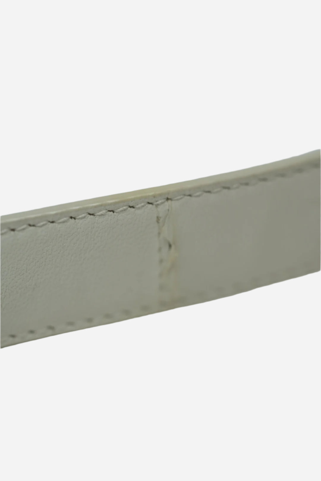 Bottega Veneta White Small Cassette Crossbody