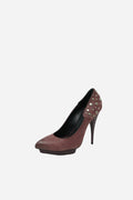 Alexander McQueen Red Burgundy Hees Size 37