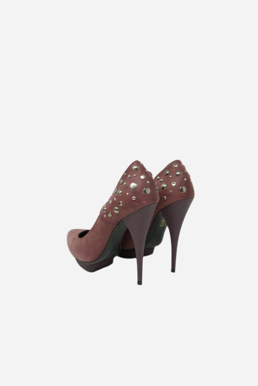 Alexander McQueen Red Burgundy Hees Size 37