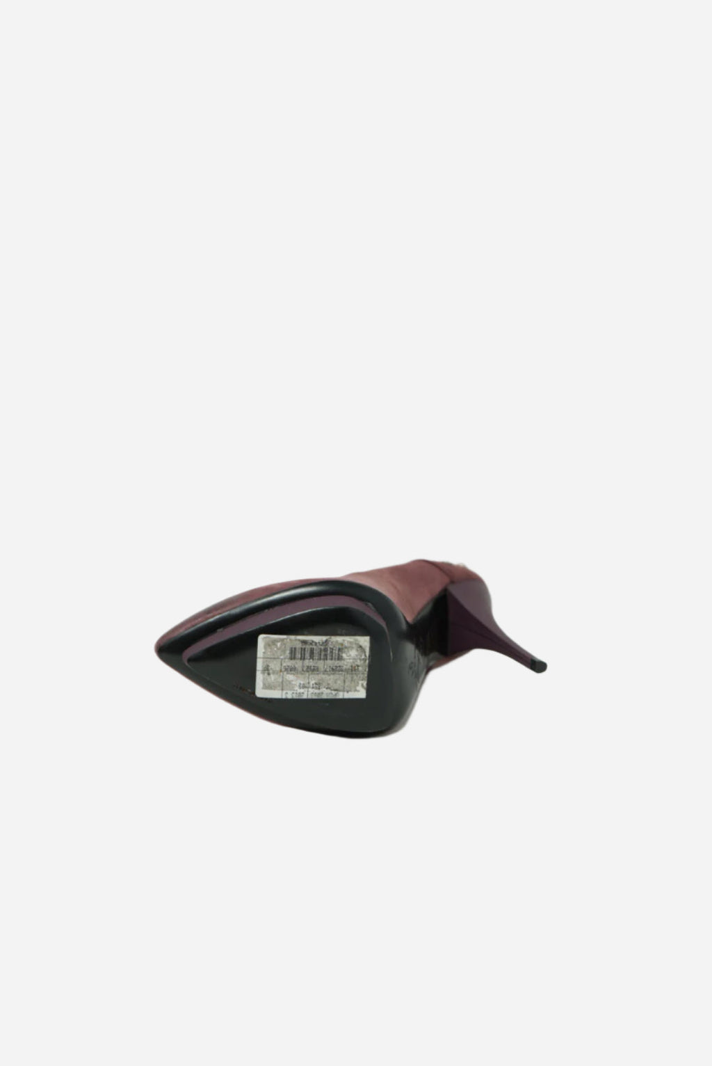 Alexander McQueen Red Burgundy Hees Size 37