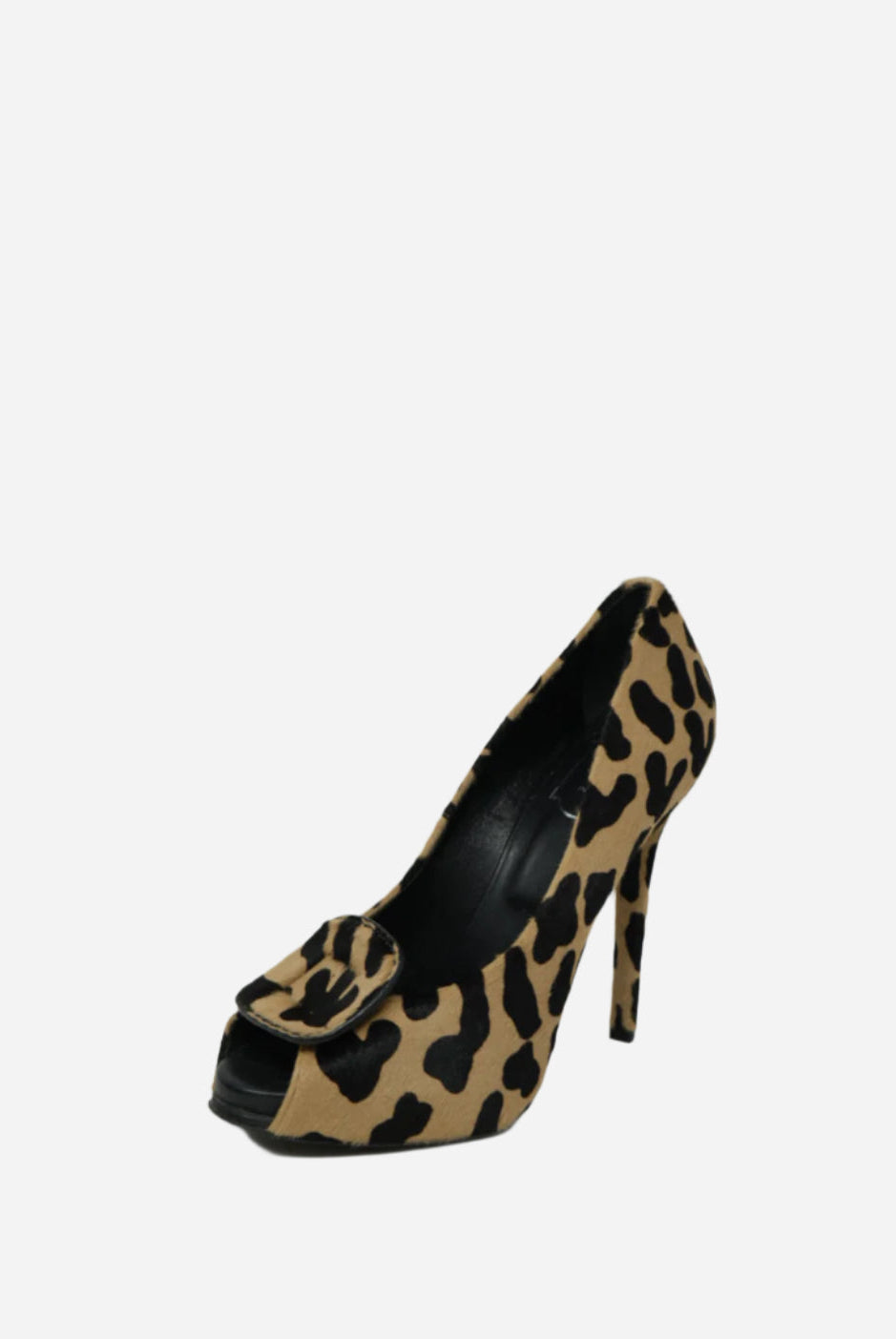 Roger Vivier Pony Hair Leopard Heels Size 37