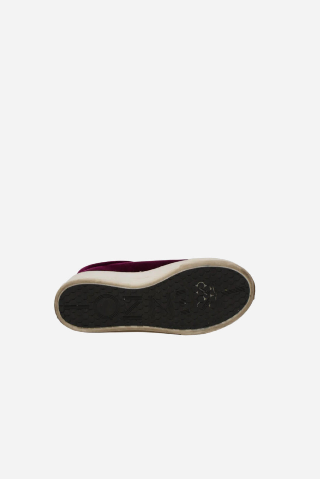 Kenzo Red Velvet Sneaker Size 37