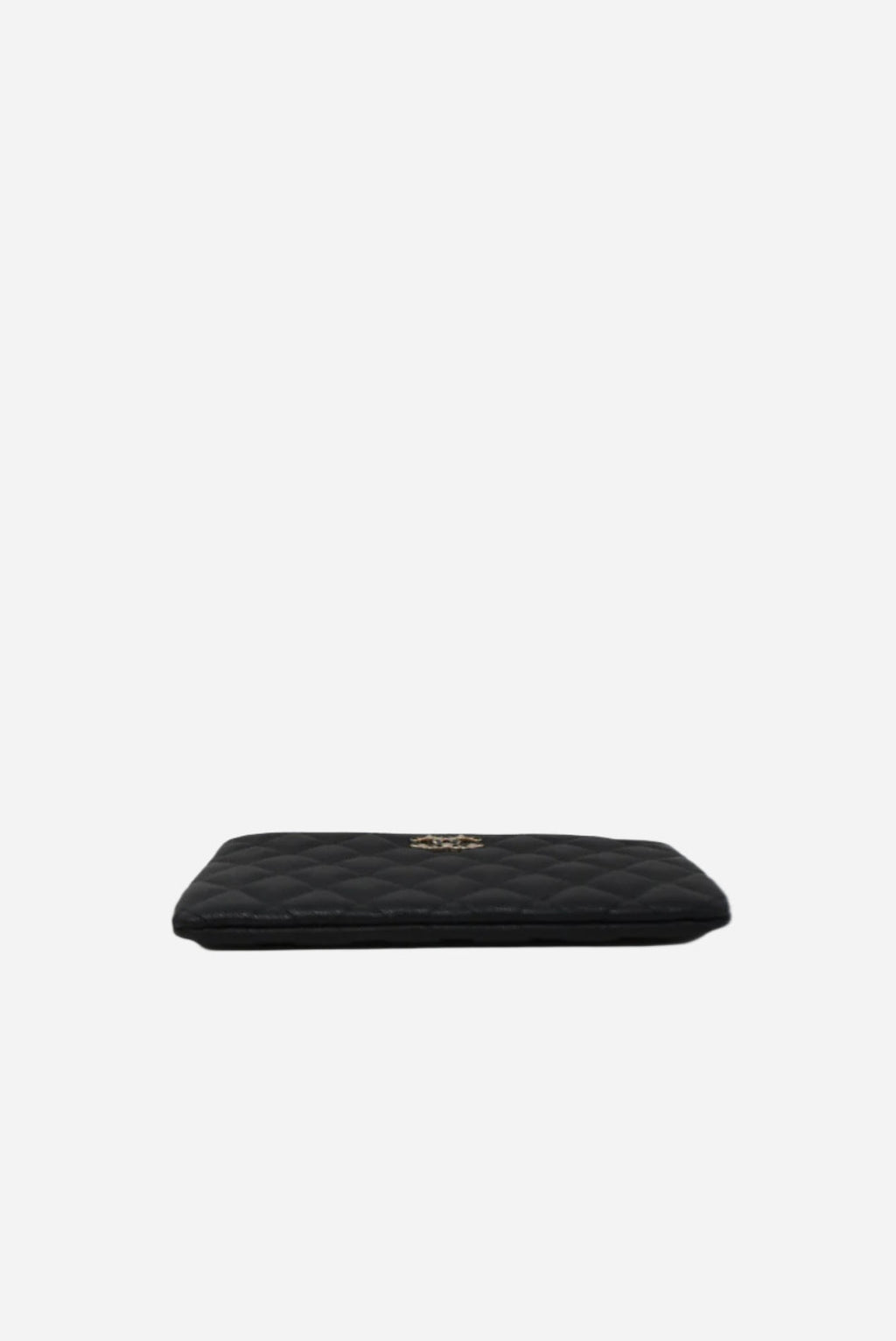 Pre-Owned Chanel Black Caviar Small Pouch 2023