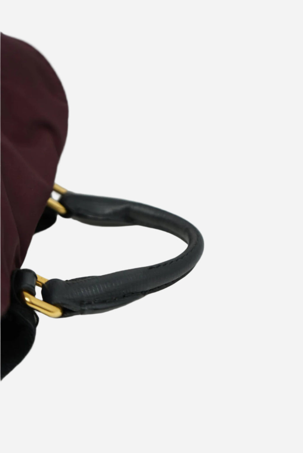Burberry Burgundy Nylon Backpack