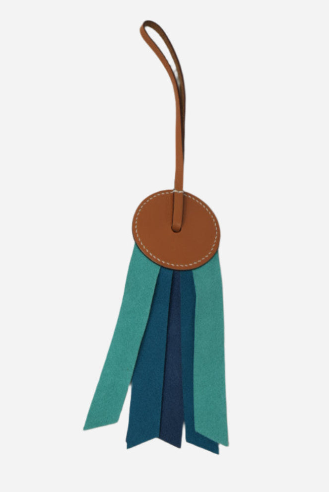 Hermes Multi-Blue Paddock Flot Charm