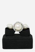 Miu Miu Pearl Rhinestone Bracelet