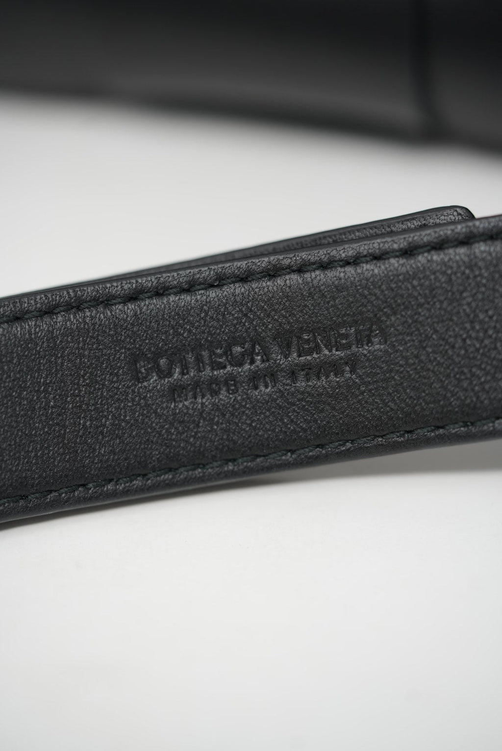 Bottega Veneta Black Cassette Belt Bag