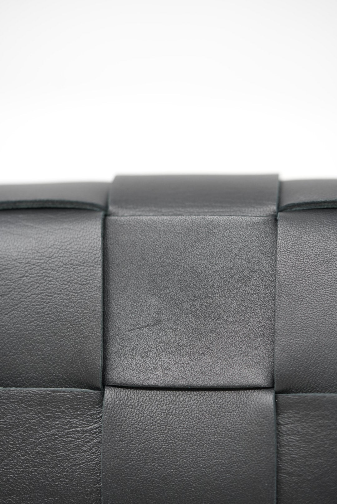 Bottega Veneta Black Cassette Belt Bag