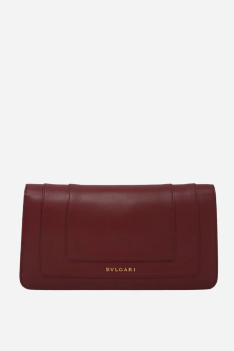 Bvlgari Calfskin Serpenti Forever Wallet On Chain