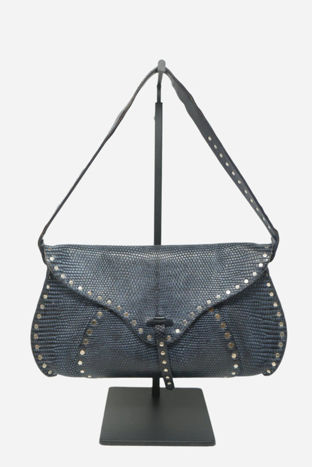 Celine Vintage Shoulder Bag Blue