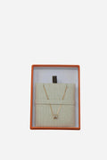 Hermes Mini Pop H pendant Marron Glacé
