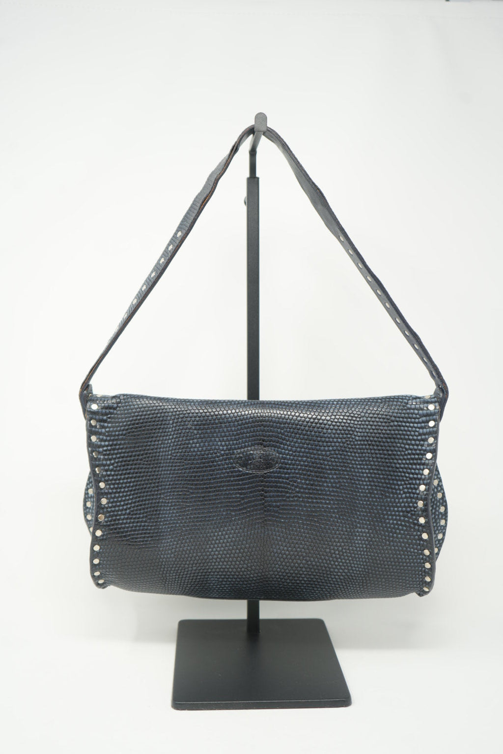 Celine Vintage Shoulder Bag Blue