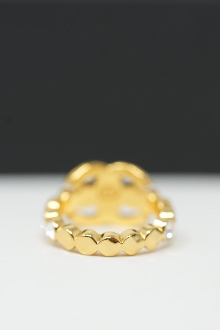 Pre-Owned Chanel Coco Mark Cruise Ring