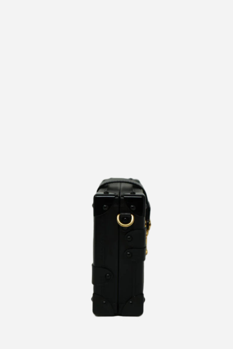 Louis Vuitton 2015 Sequins Petite Malle Trunk Crossbody Bag