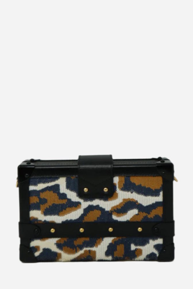 Louis Vuitton 2015 Sequins Petite Malle Trunk Crossbody Bag