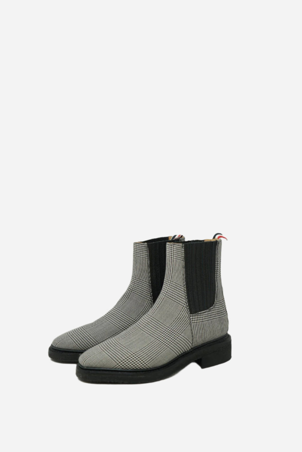 Thom Browne Chelsea Boot Black And White NW
