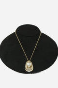 Dior Rhinestone Pearl Necklace