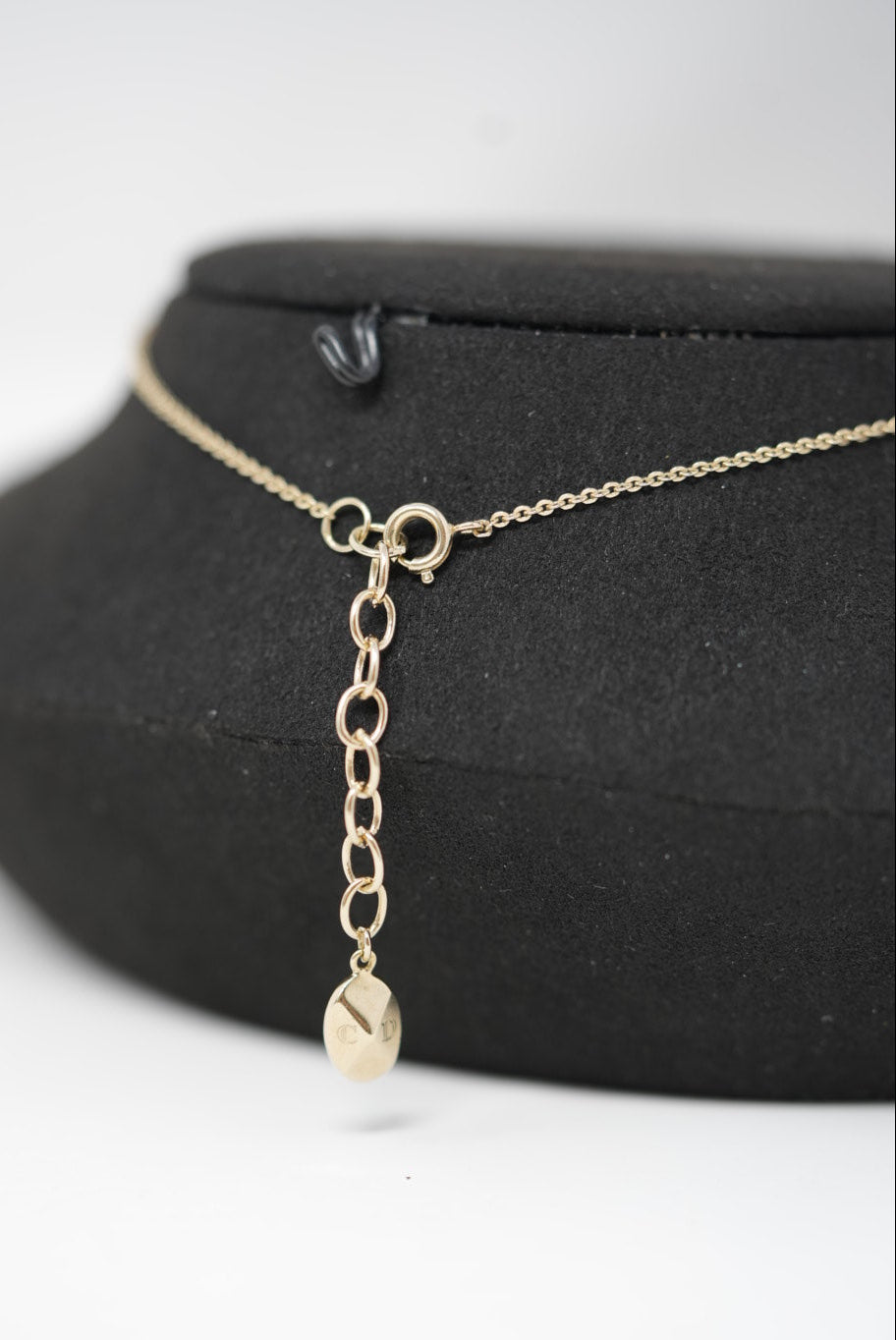 Dior Rhinestone Pearl Necklace