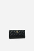 Pre-Owned Chanel Caviar Long Wallet